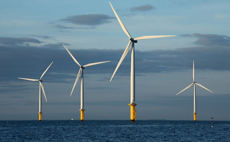 風力發電每瓦成本，4兆瓦的風電基礎造價