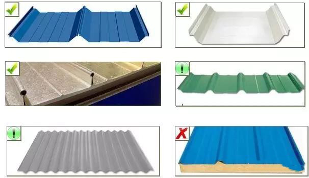 壓型鋼板是經(jīng)常可以用到的，直接夾在棱形上